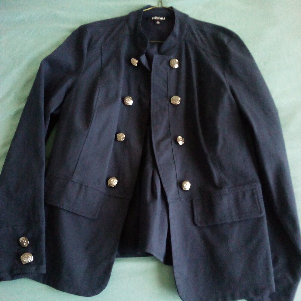 Military suit blazer